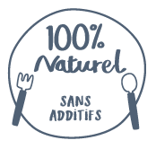 100% natural
