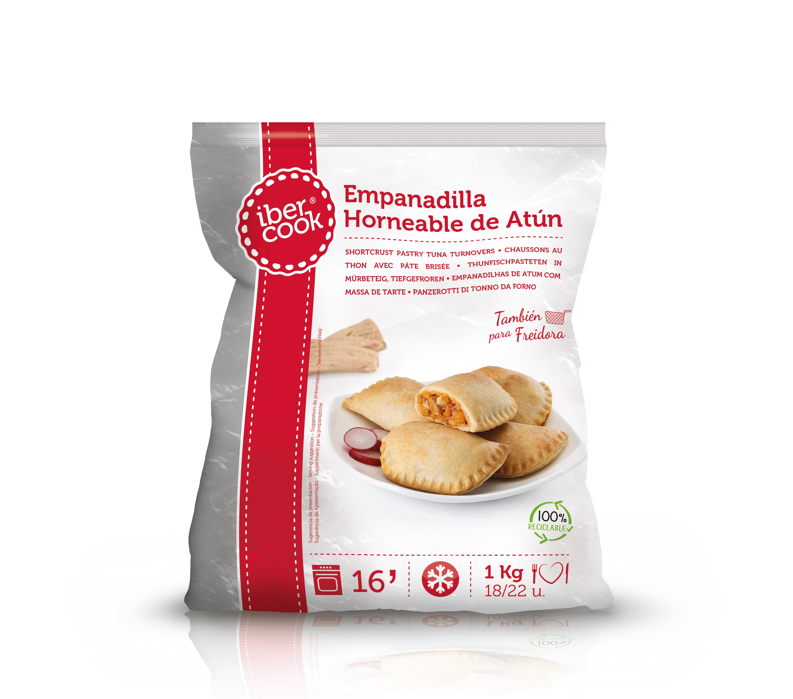 empanadilla horneable de atun
